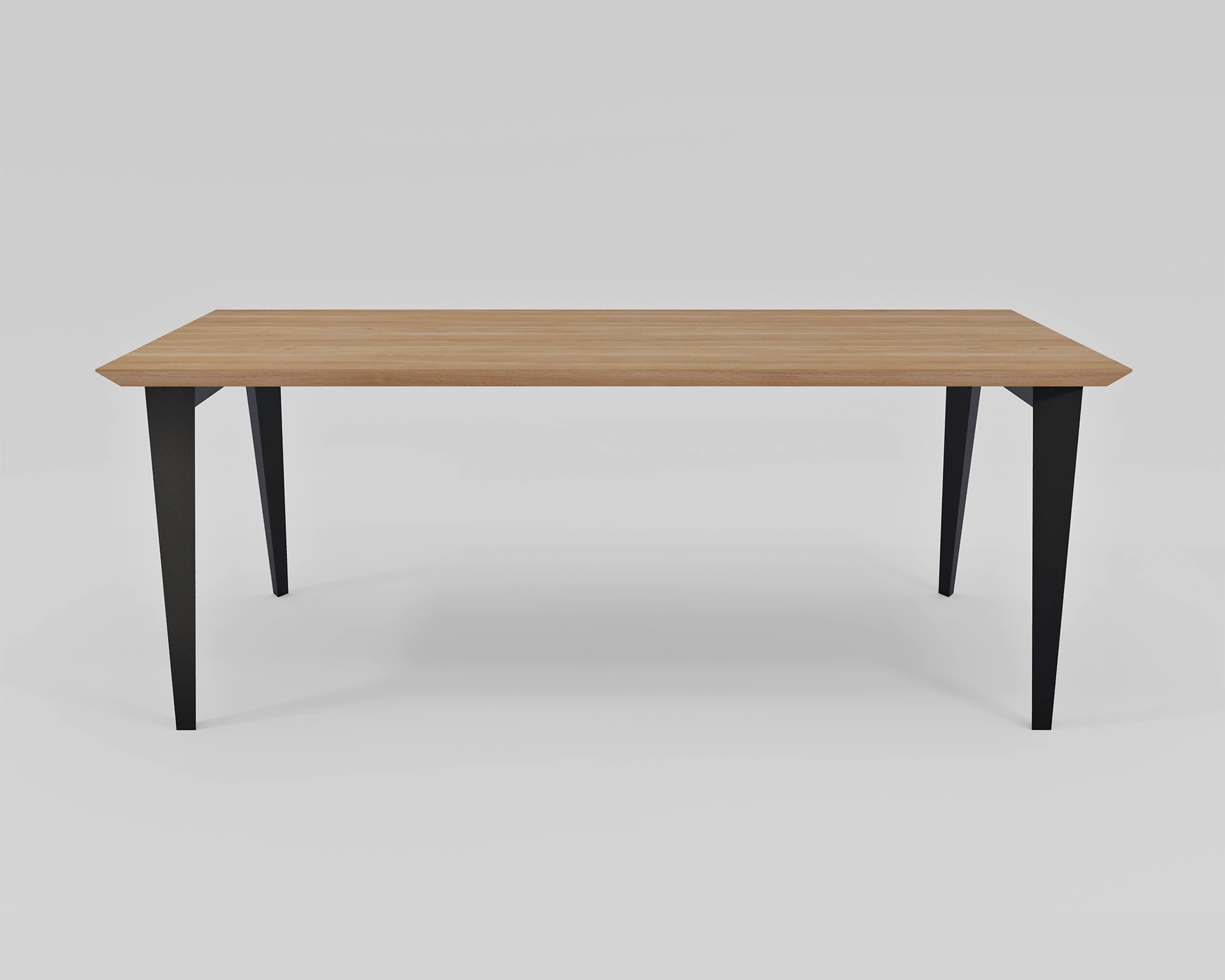 Front view of the Custom Vector table by Furnilo