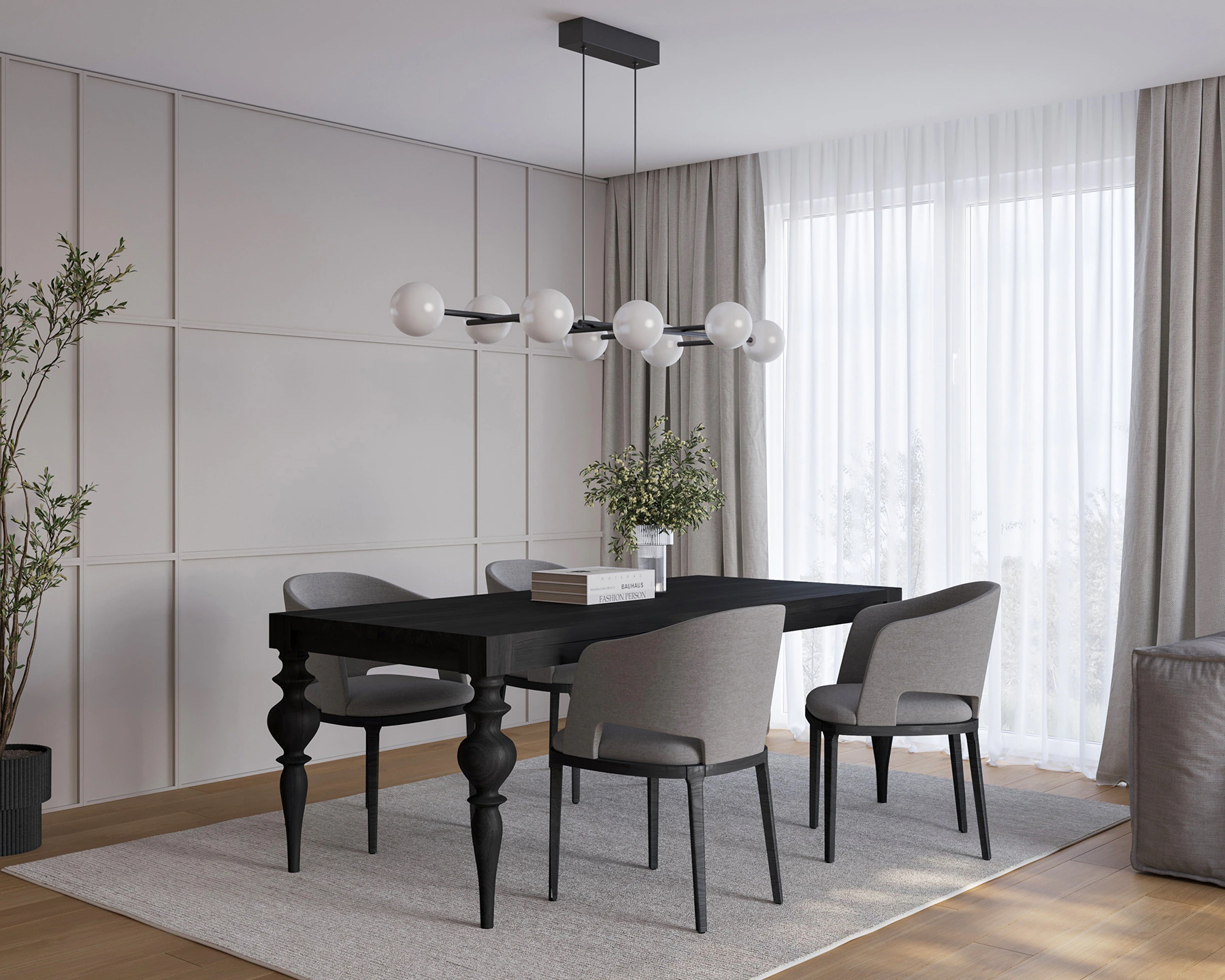 Furnilo’s Custom Duke table integrated into a real home interior