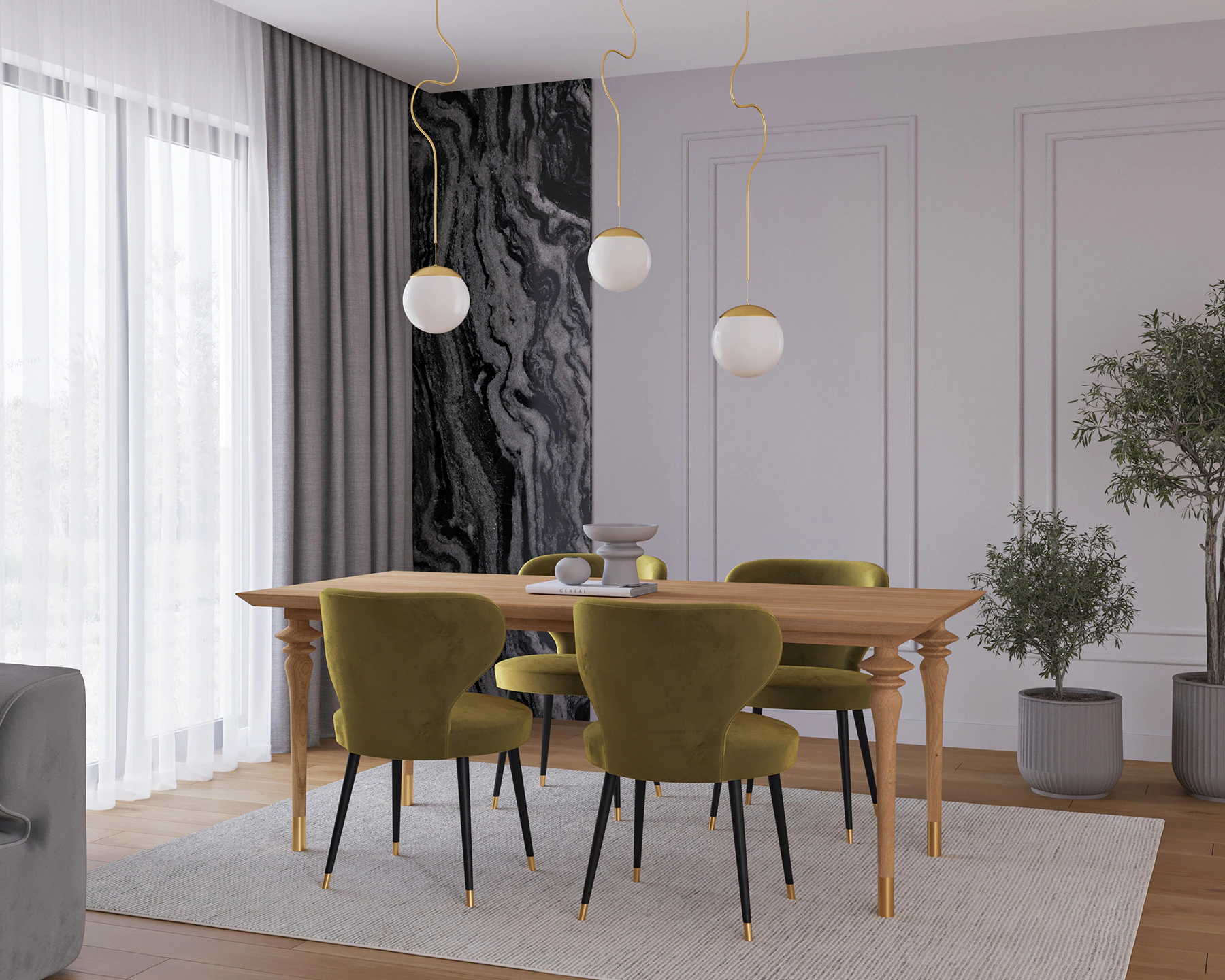 Furnilo’s Custom Muse table integrated into a real home interior