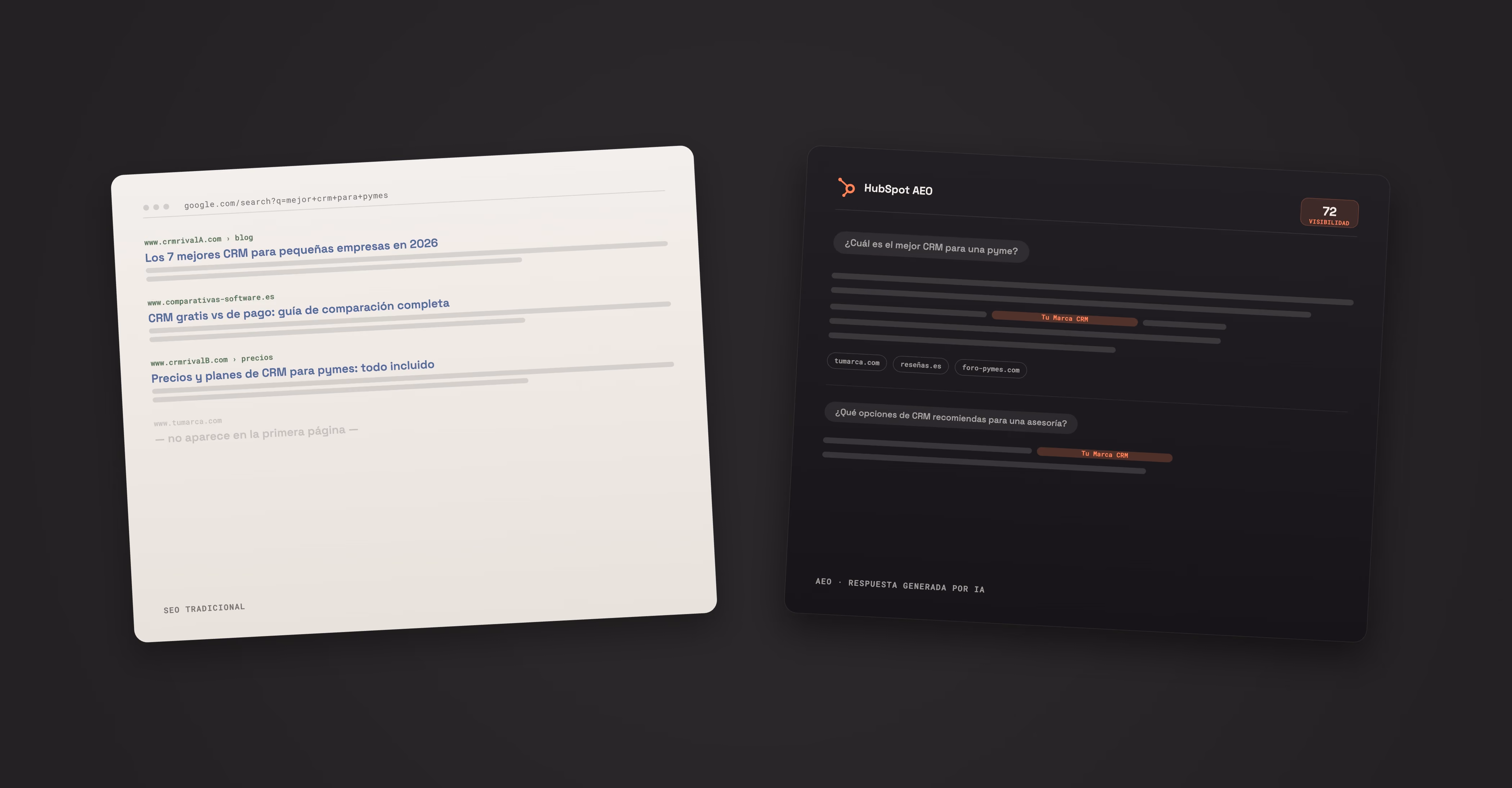 Qué es HubSpot AEO y Cómo Mide tu Visibilidad en Buscadores de IA