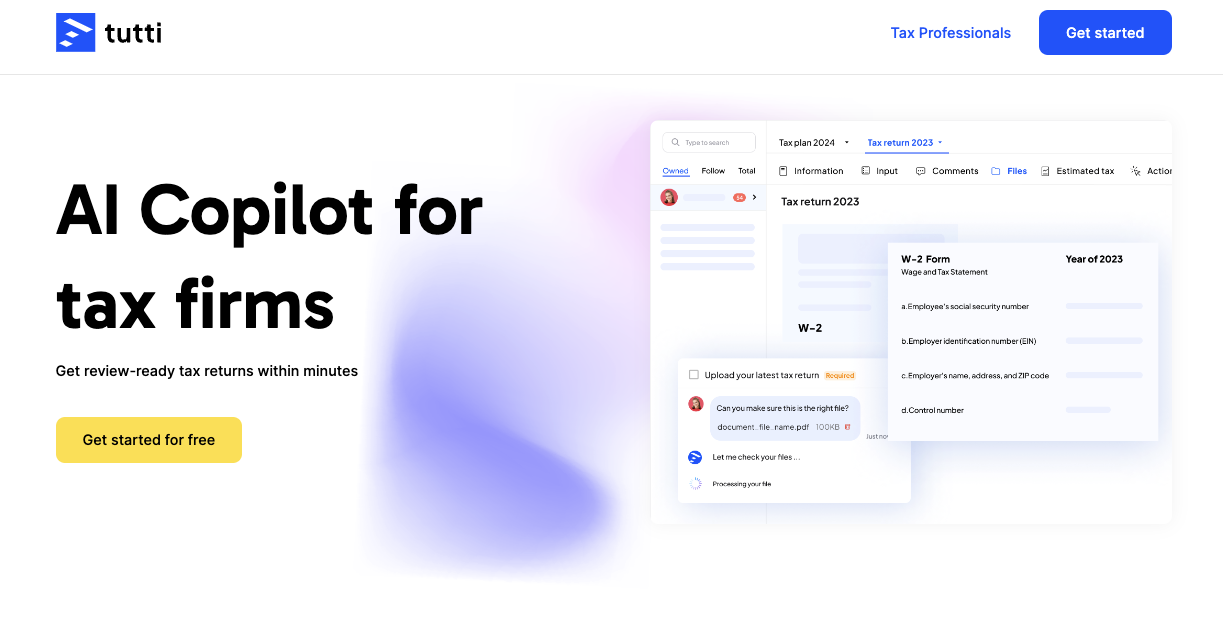 Screenshot of Tutti