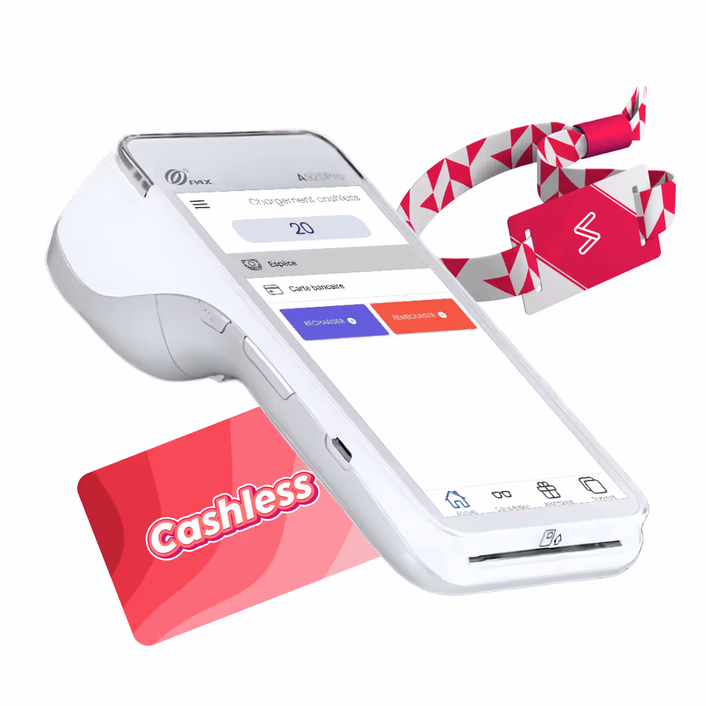 Cashless holder reloading