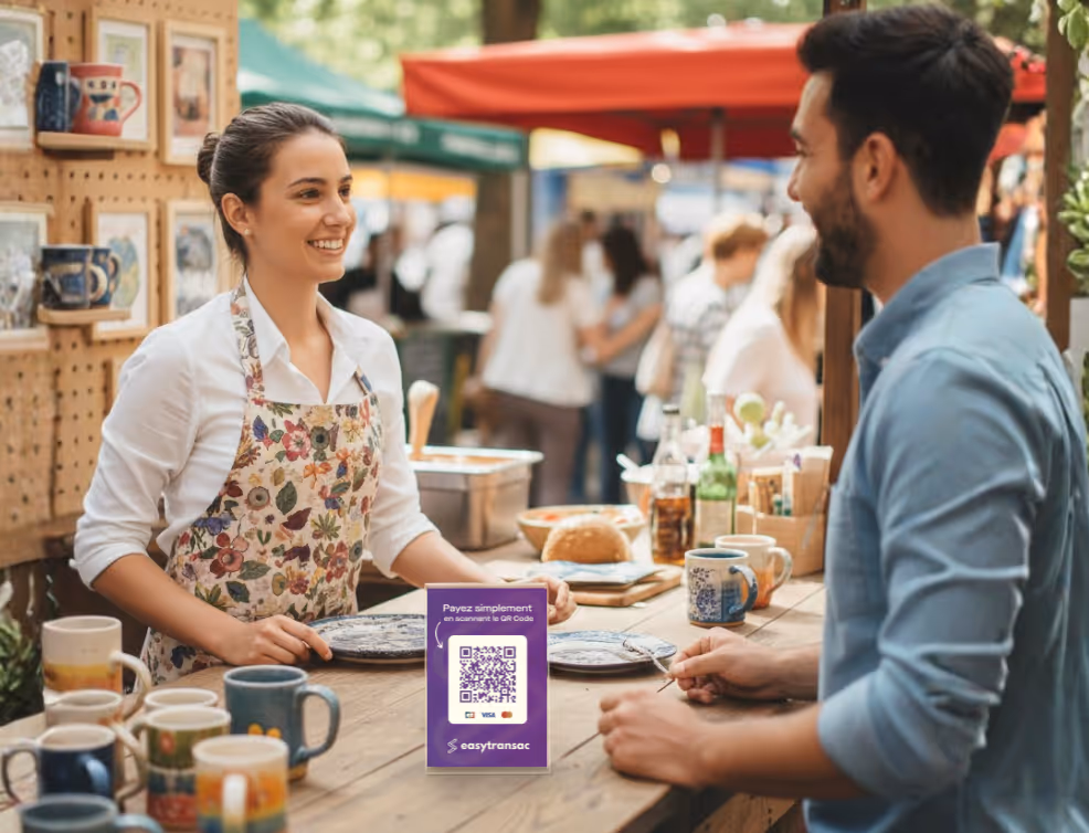 Mobile payment QR code