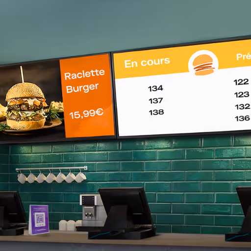 Customer order display easyscreen