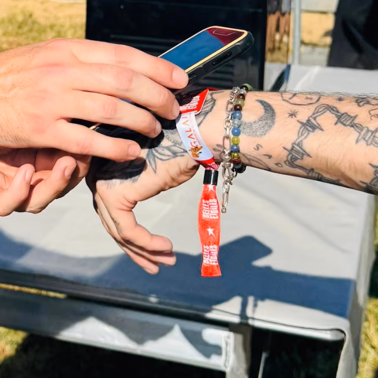 Paiement cashless camping