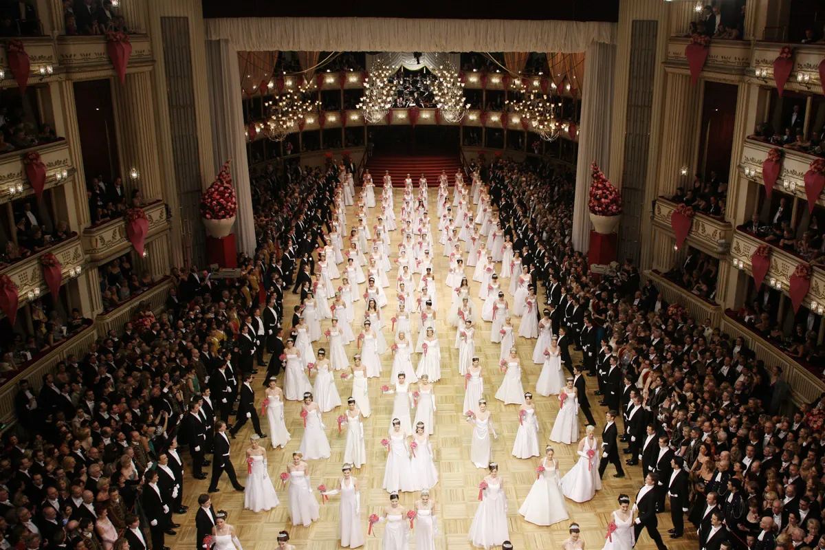 Eröffnung der Tanzschule Horn beim Wiener Opernball
