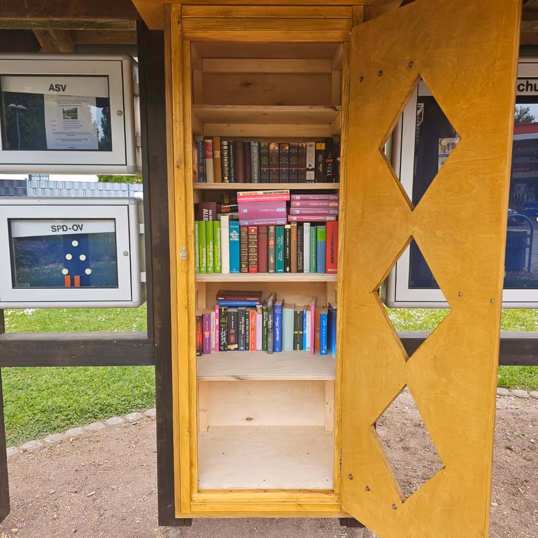 Tausch-Bibliothek eröffnet