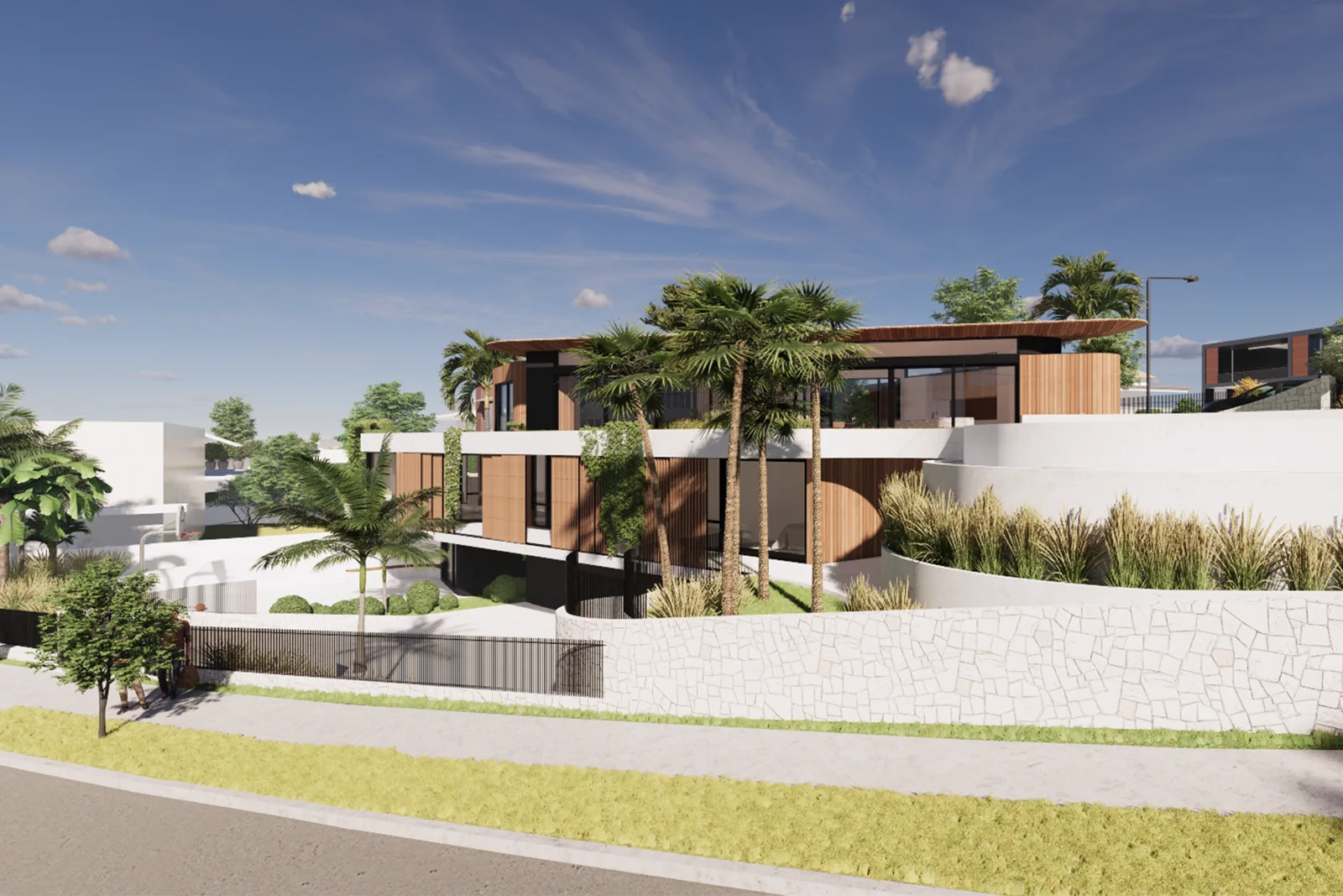 House Murra Murra Little Bay exterior — residential architecture by AO Design Studio