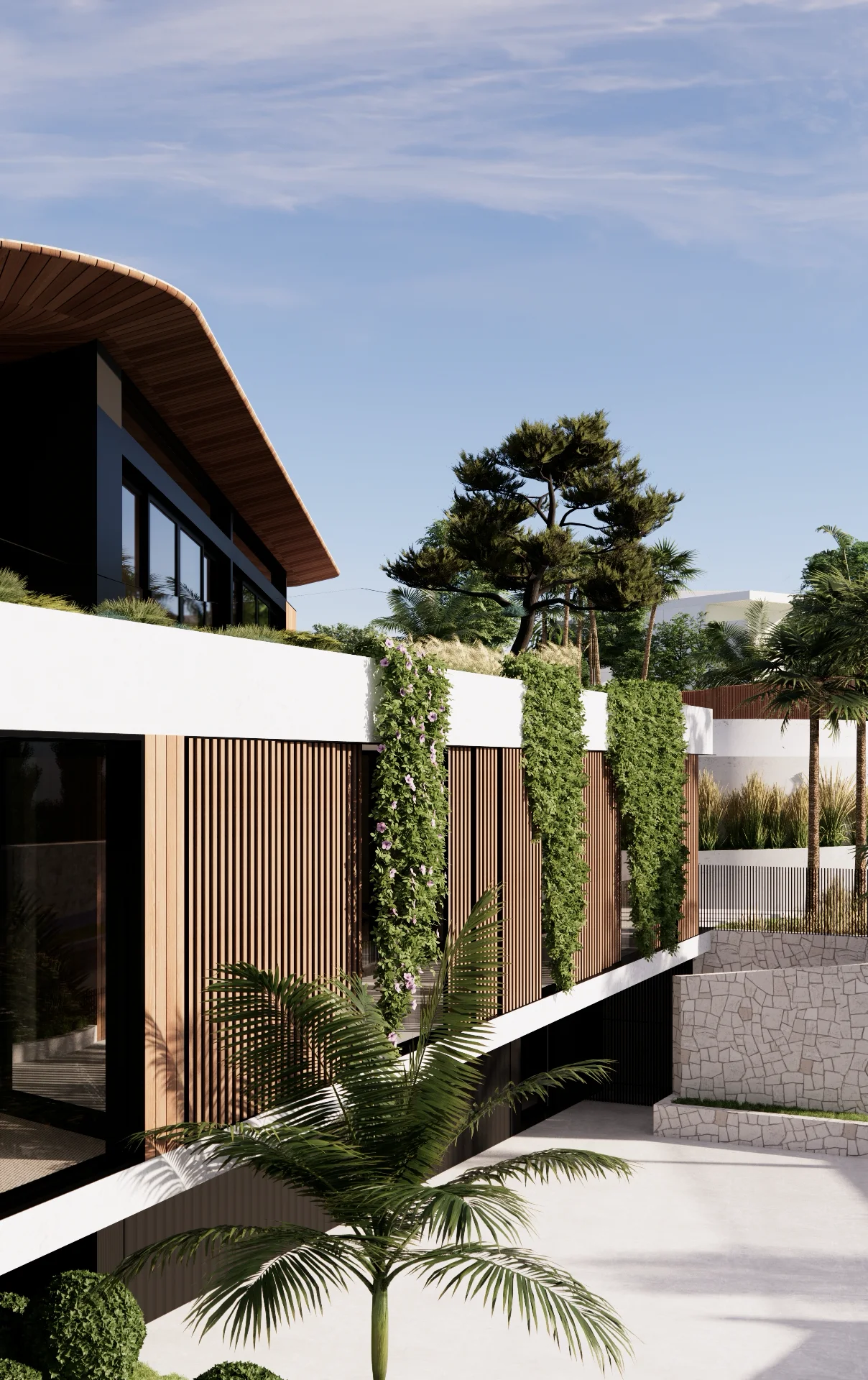 House Murra Murra architectural detail — AO Design Studio residential project