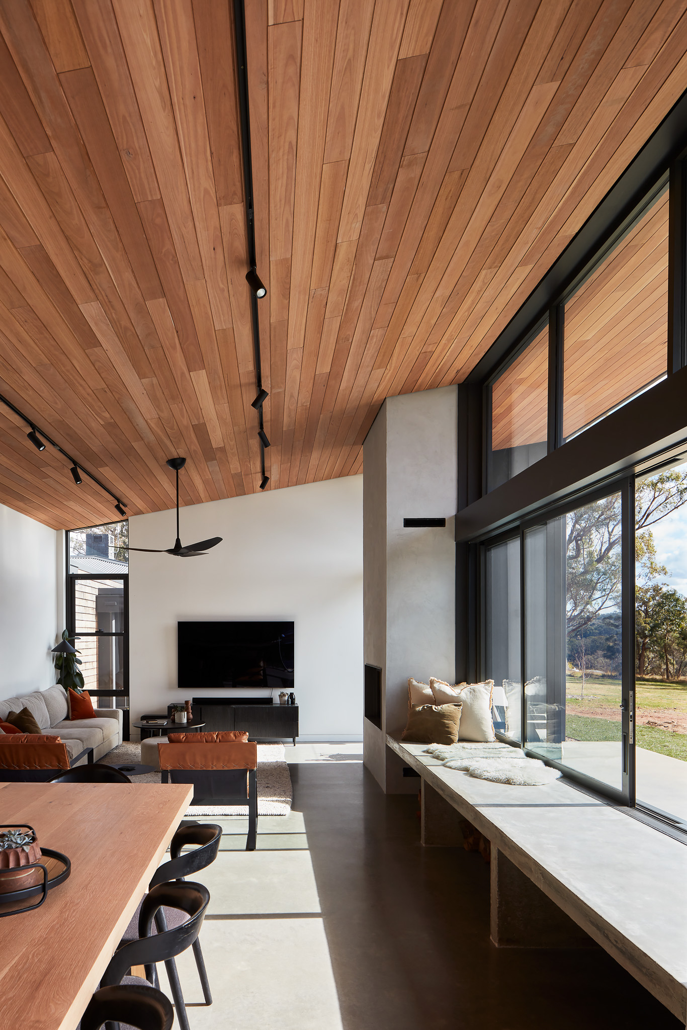 House Woodlands interior — AO Design Studio contemporary home design, Bowral
