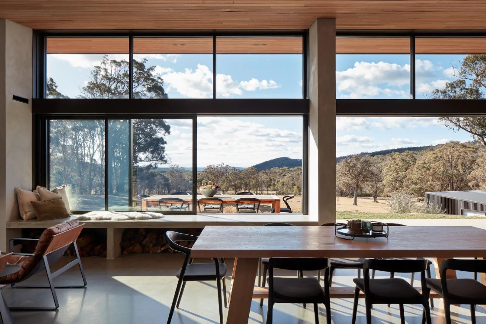 Indoor-outdoor living design connecting interior and exterior spaces — AO Design Studio, Southern Highlands