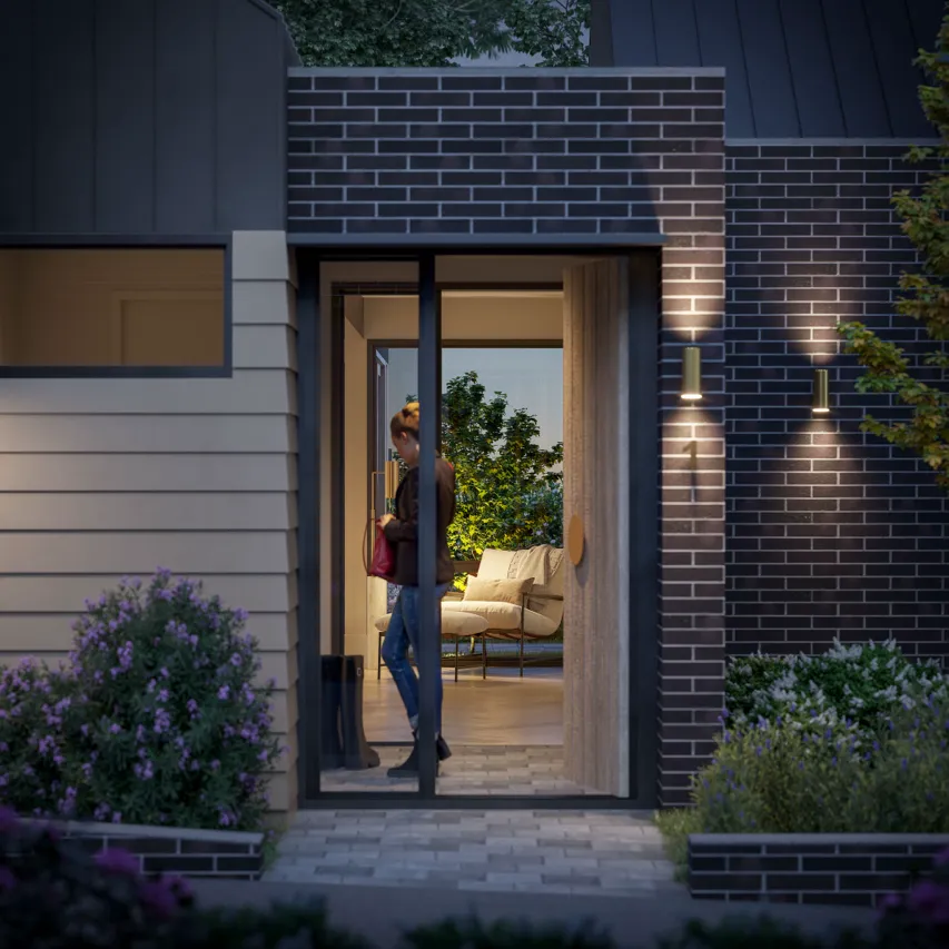 The Ace Residences front door — AO Design Studio architecture, Bowral NSW