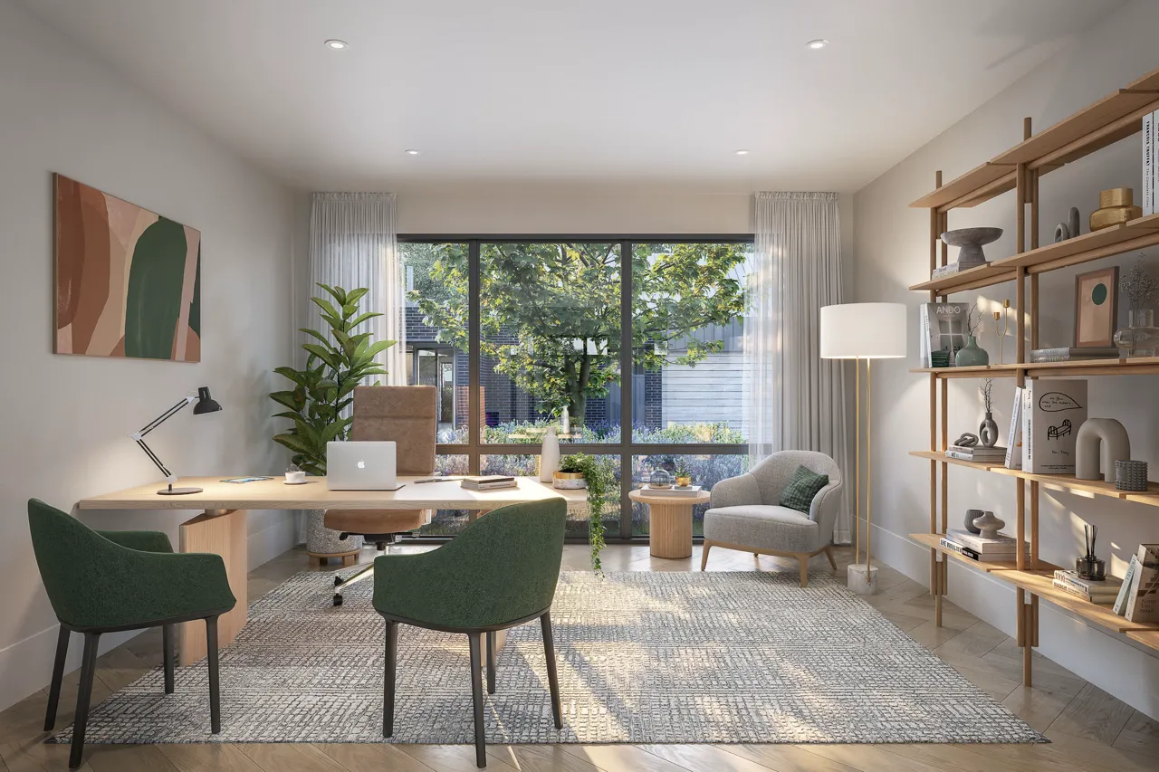 The Ace Residences home office — AO Design Studio residential architecture