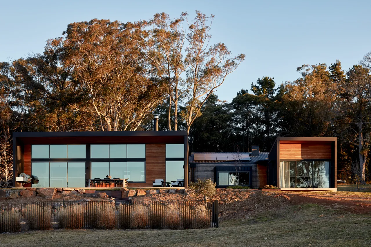 House Woodlands — sustainable residential architecture by AO Design Studio, Southern Highlands