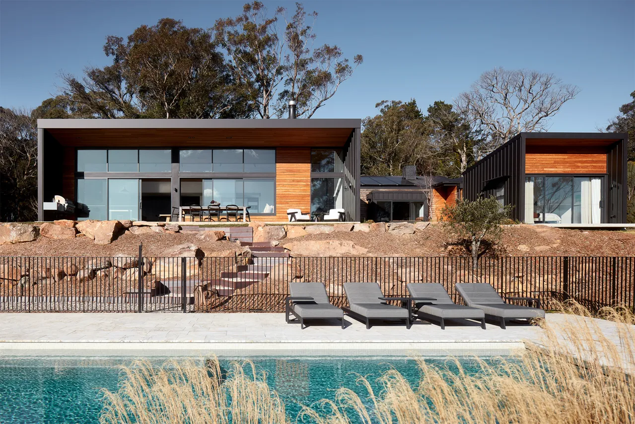 House Woodlands — sustainable residential architecture by AO Design Studio, Southern Highlands
