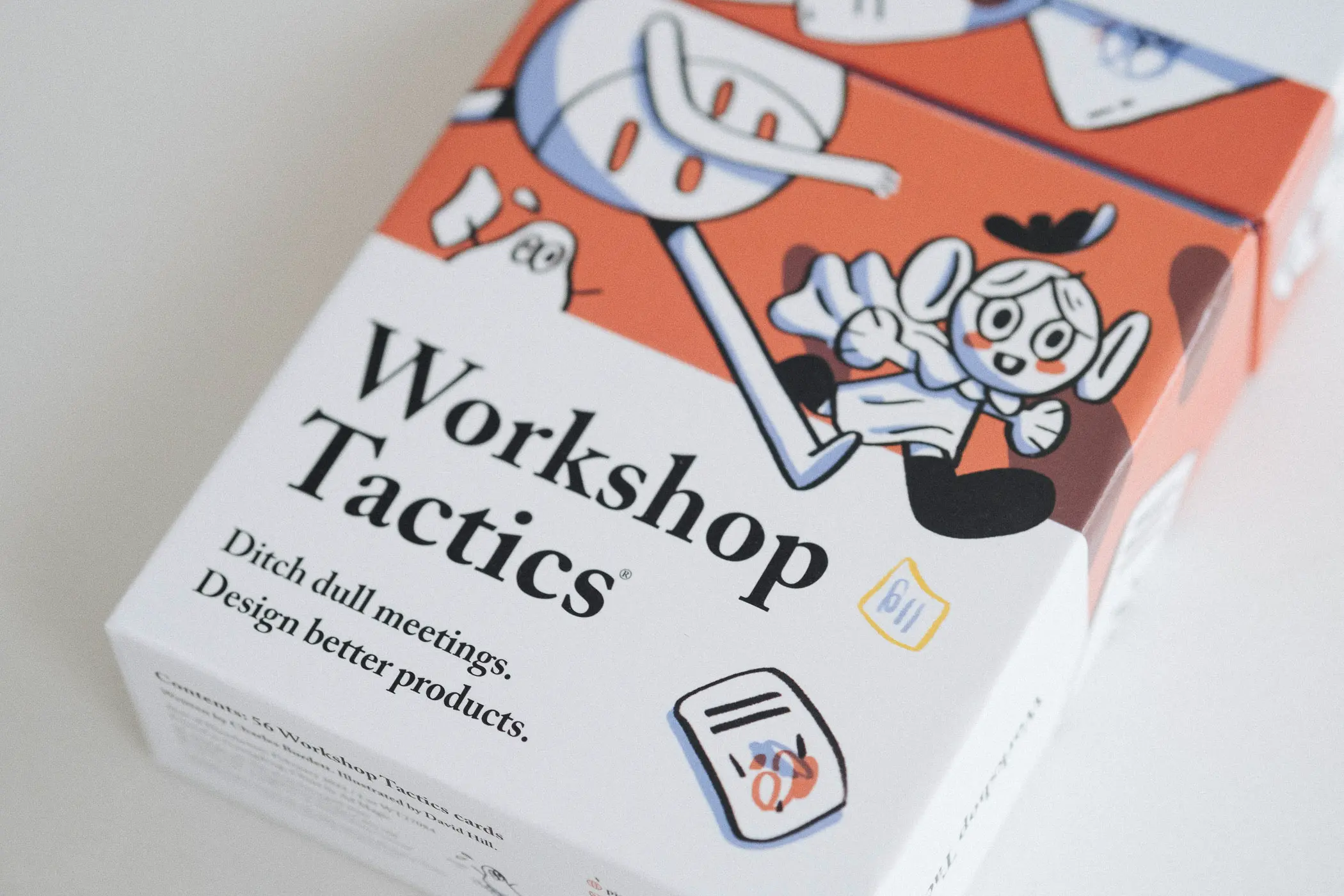 Closeup of workshop tactics box