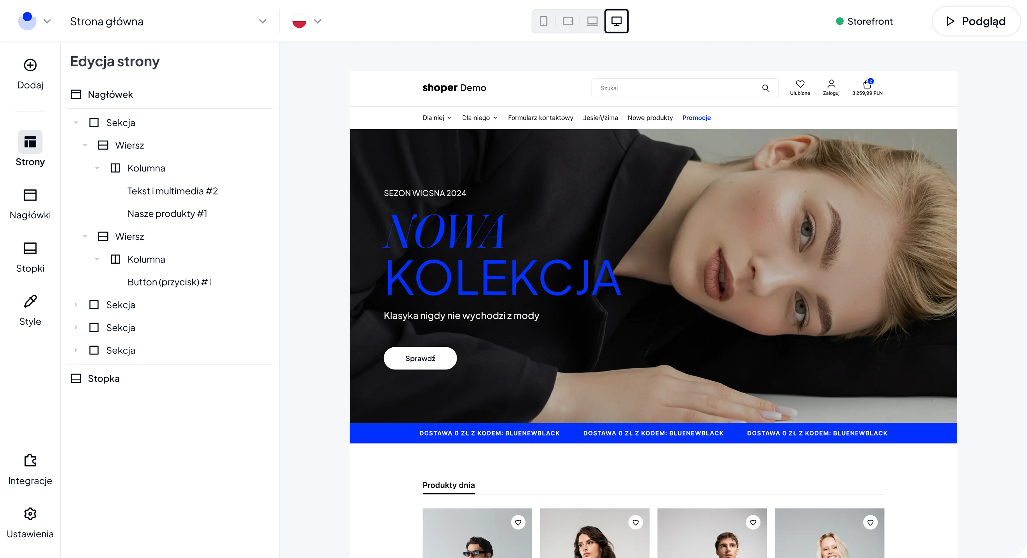 Sklep Premium w wersji demo