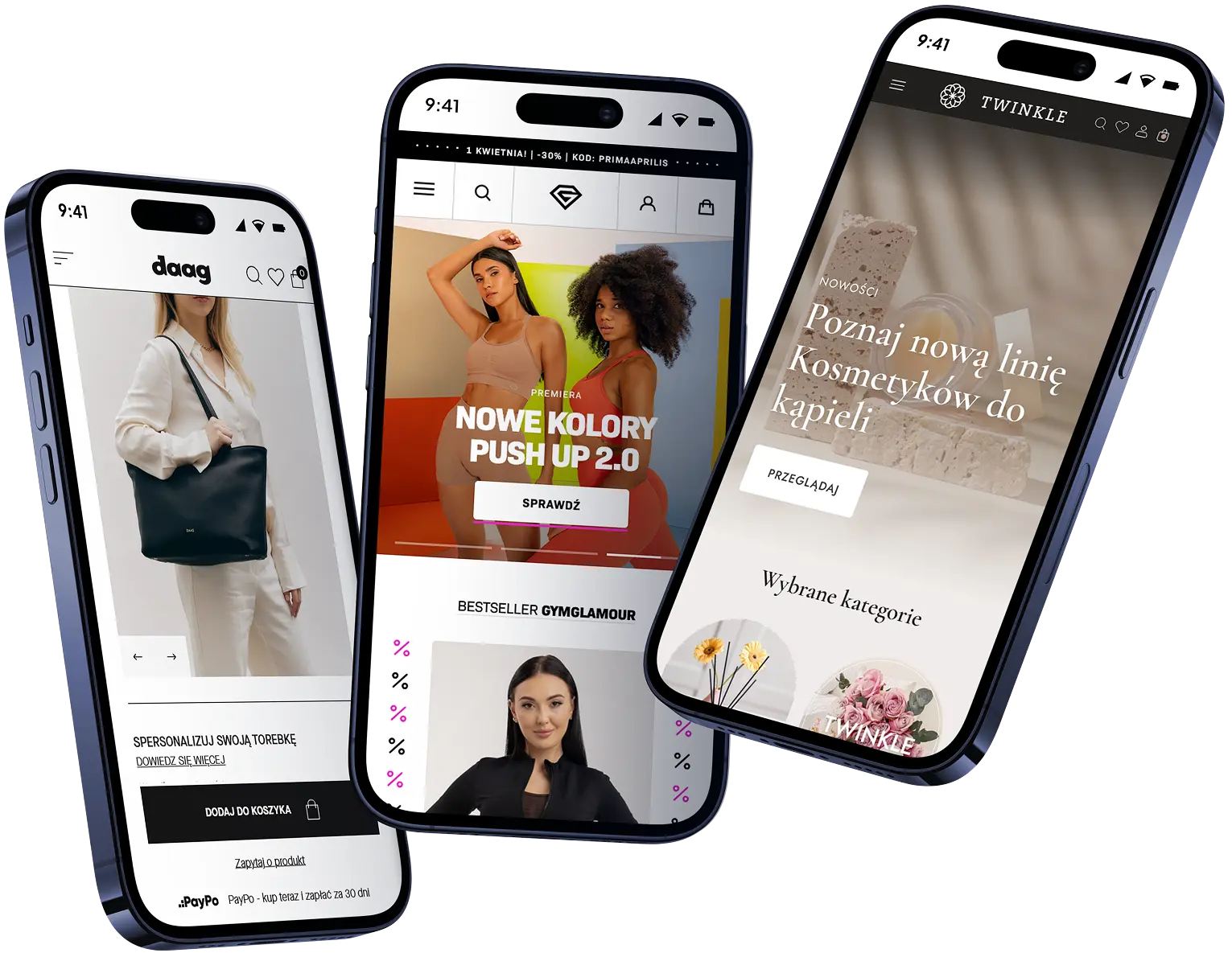 Sklep internetowy Shoper Premium w wersji mobilnej