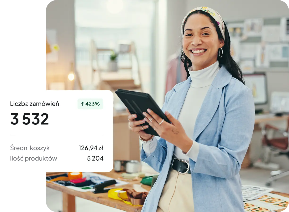 Udana Shoper Premium migracja. Wzrost zamówień o ponad 400%