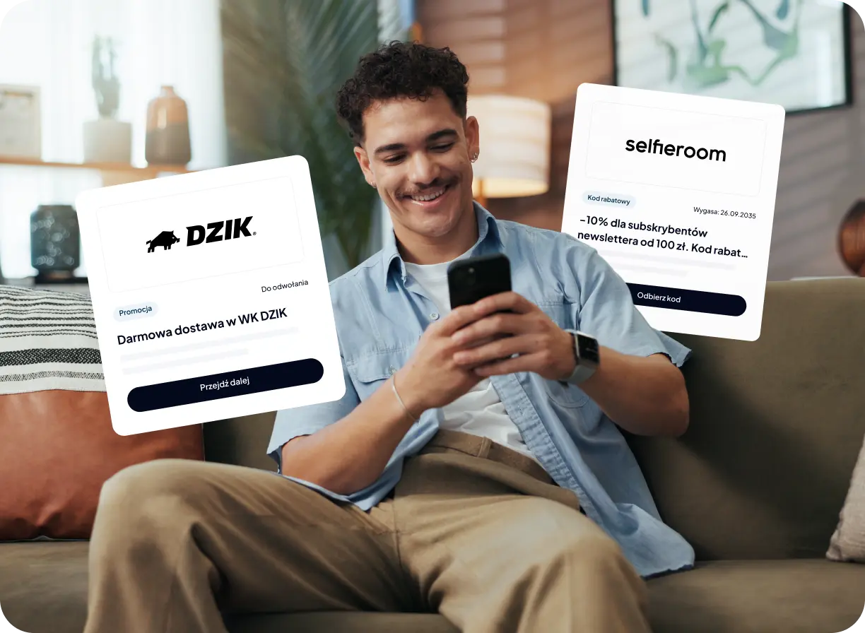 Lista metod dostawy na stronie produktu w sklepie z wyposażeniem wnętrz