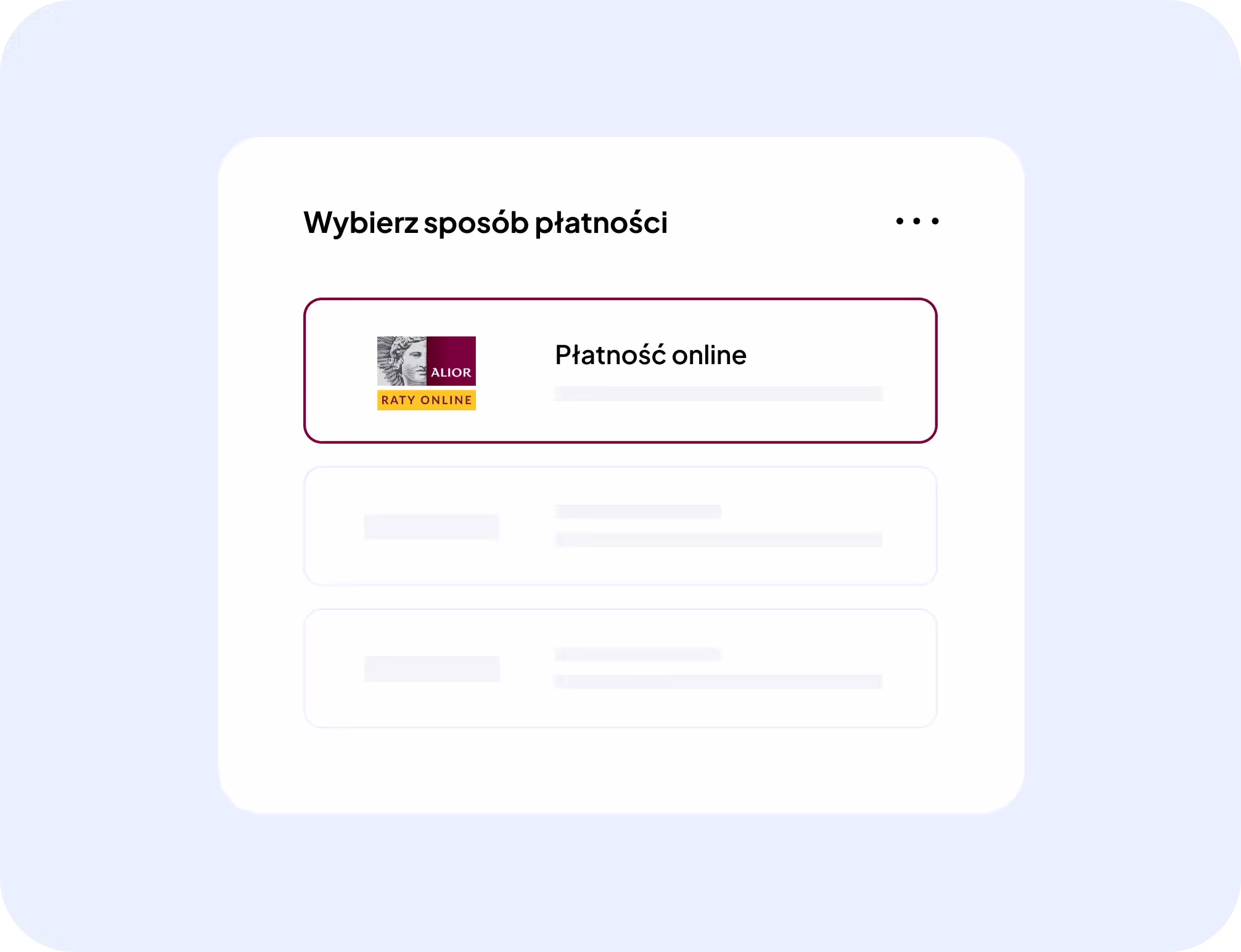 Alior Raty w koszyku zakupowym