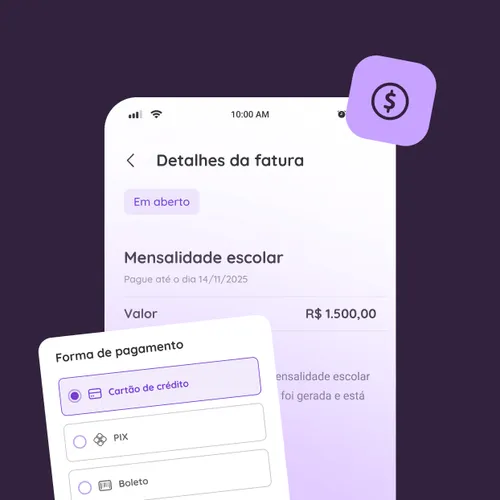 Mensalidades digitais automatizadas: menos inadimplência, mais previsibilidade no caixa