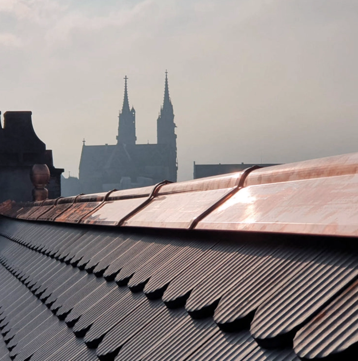 Dachreinigung und Dachservice bei der Spenglerei Santos im Dach-Abo ab CHF 45 pro Monat