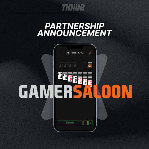 THNDR Partners with GamerSaloon to Power Skill-Based Gaming for Competitive Gamers