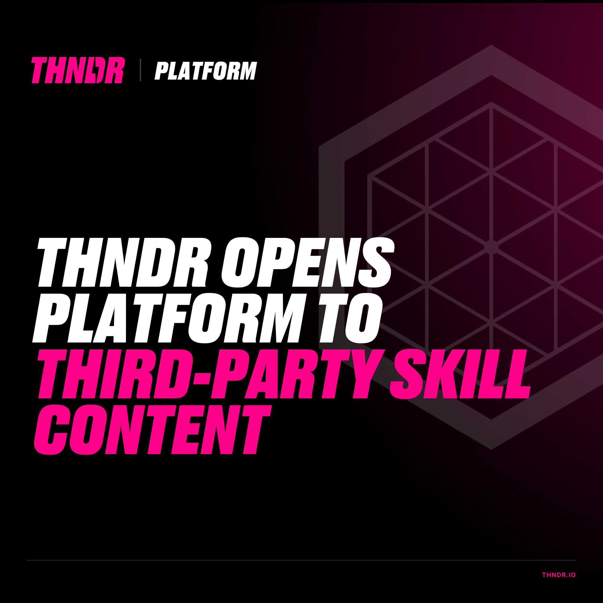 The skill content pipeline does not exist. We are opening ours.