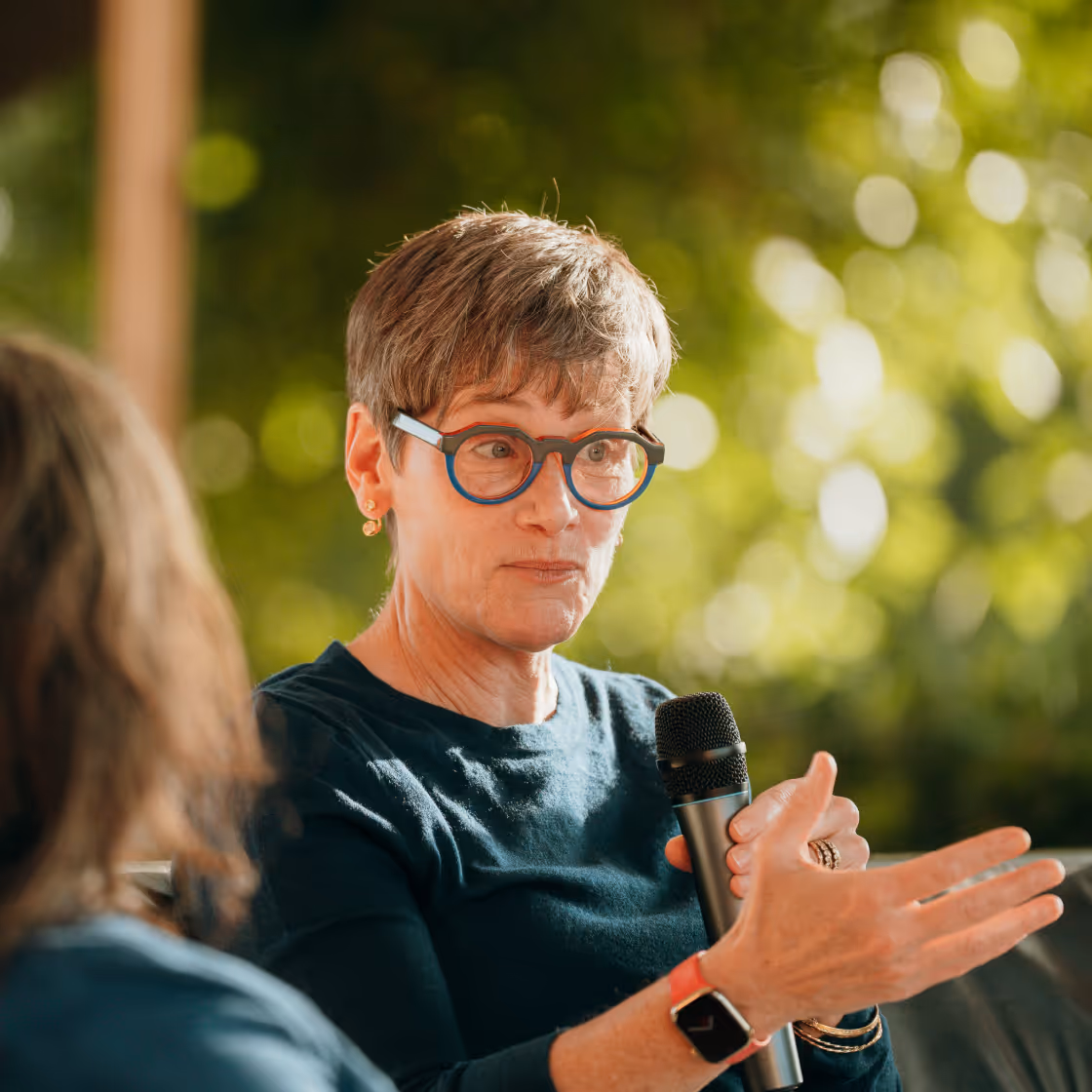 Portrait of Nancy Mahon, Chief Sustainability Officer, Estée Lauder.