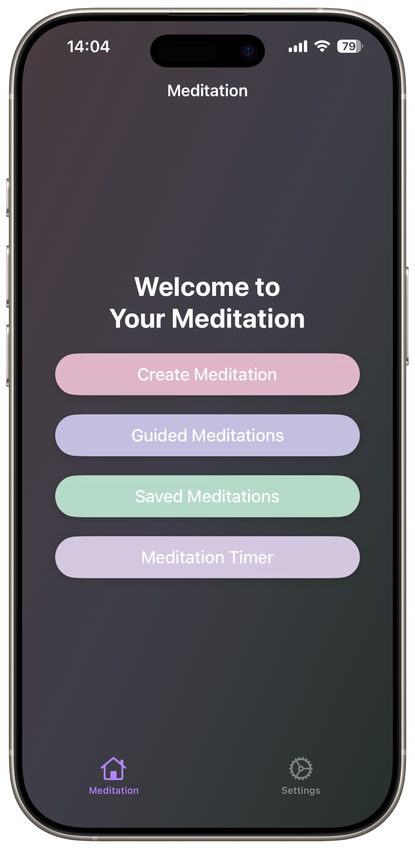 Awenya App Homescreen