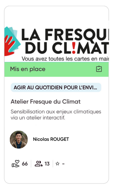 Fresque du climat