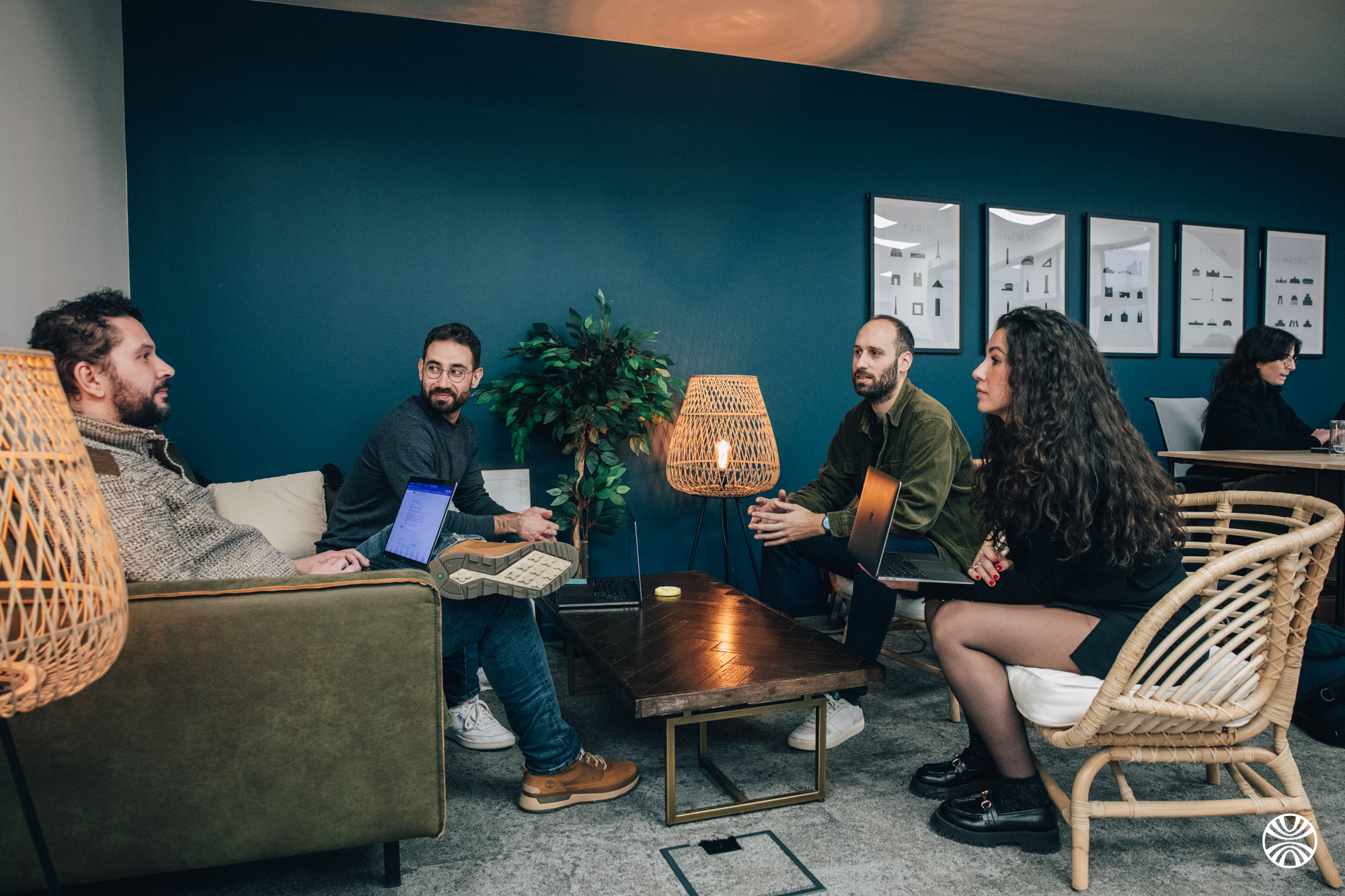 Collaborateurs Teamstarter en atelier