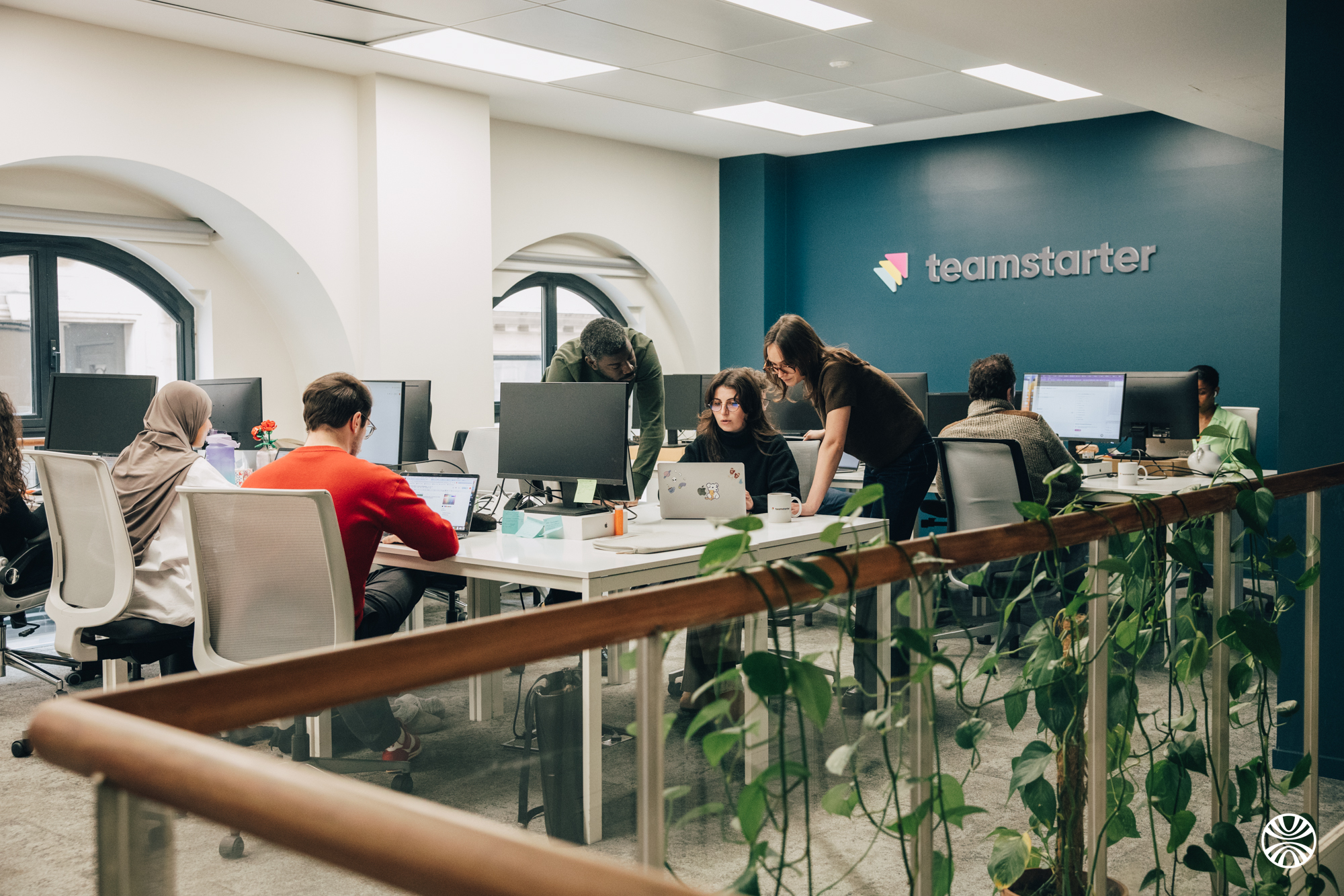 Collaborateur Teamstarter au travail