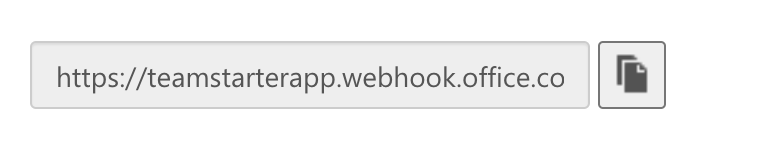 url teamstarter webhook