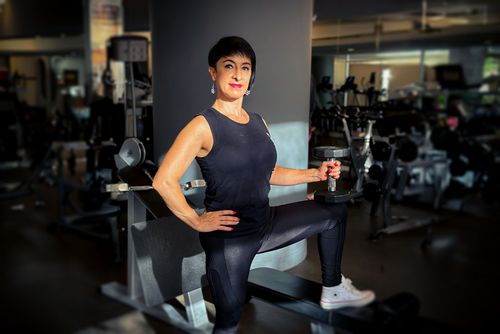 Female personal trainer in New York City
