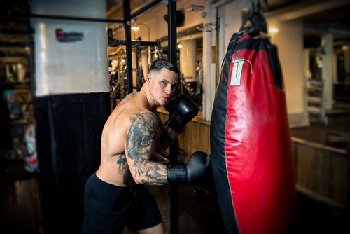 Personal trainer in New York City - boxing.