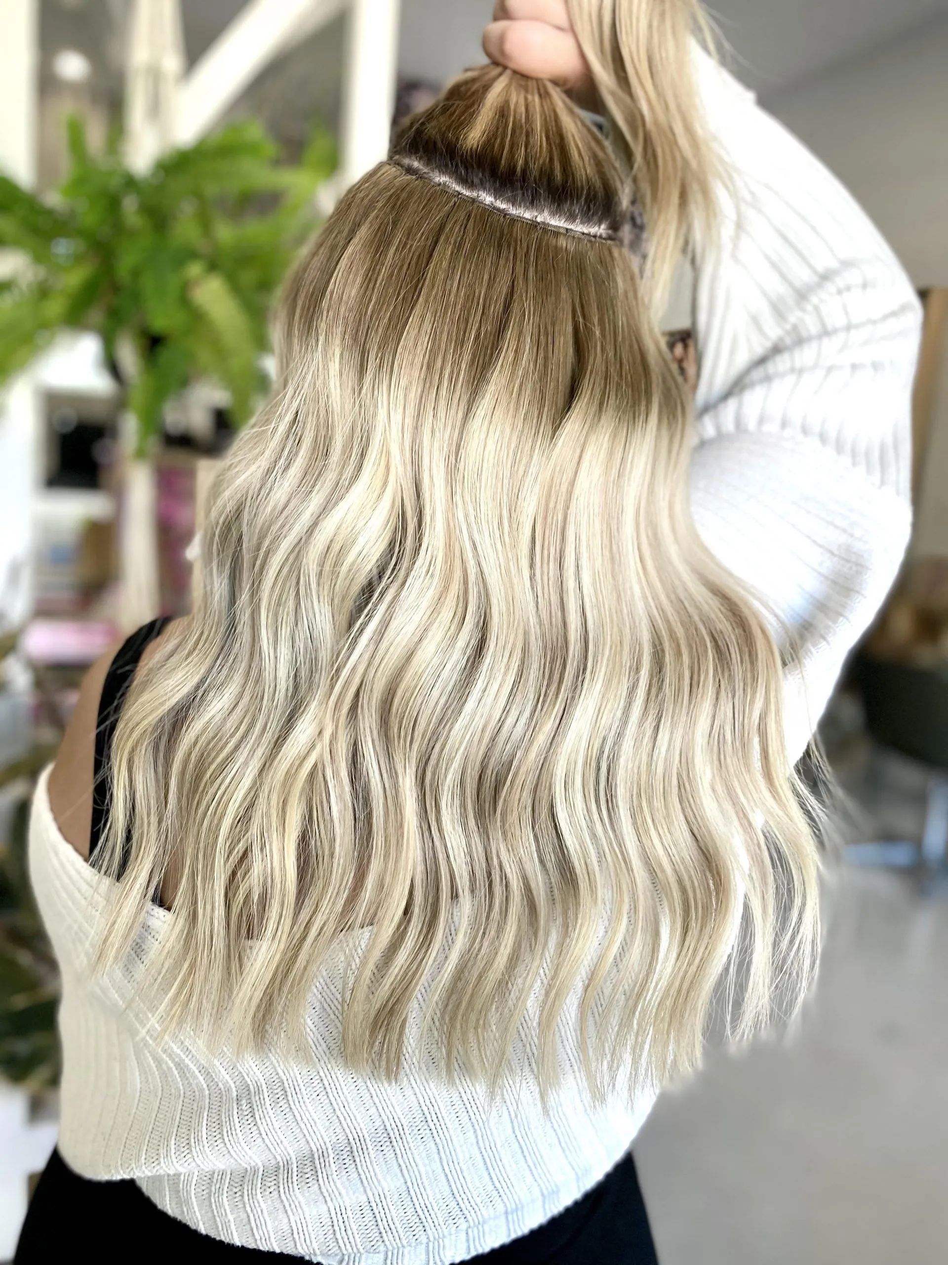 Blonde Hair Extensions 