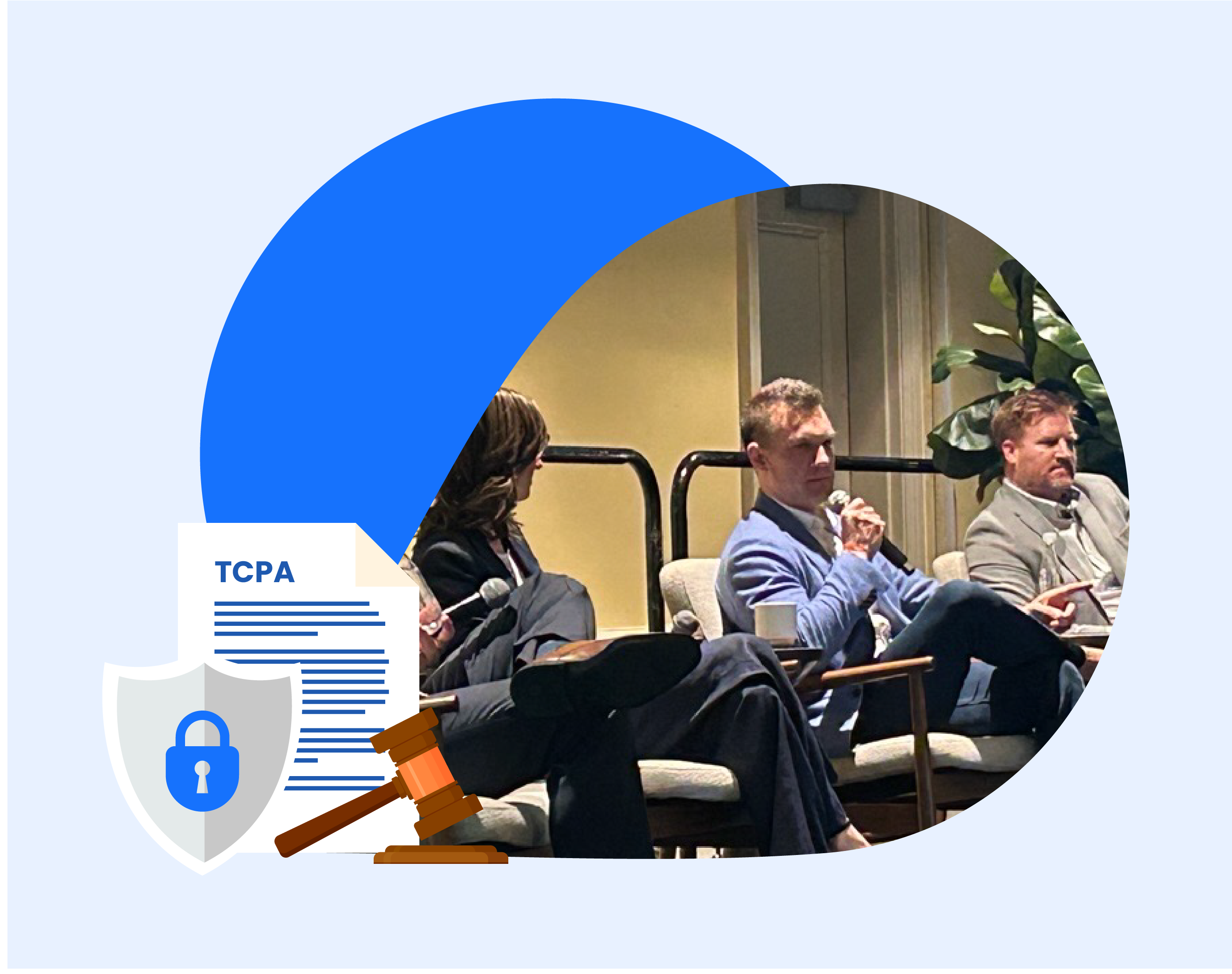 A graphic with our speakers at the CPX event
