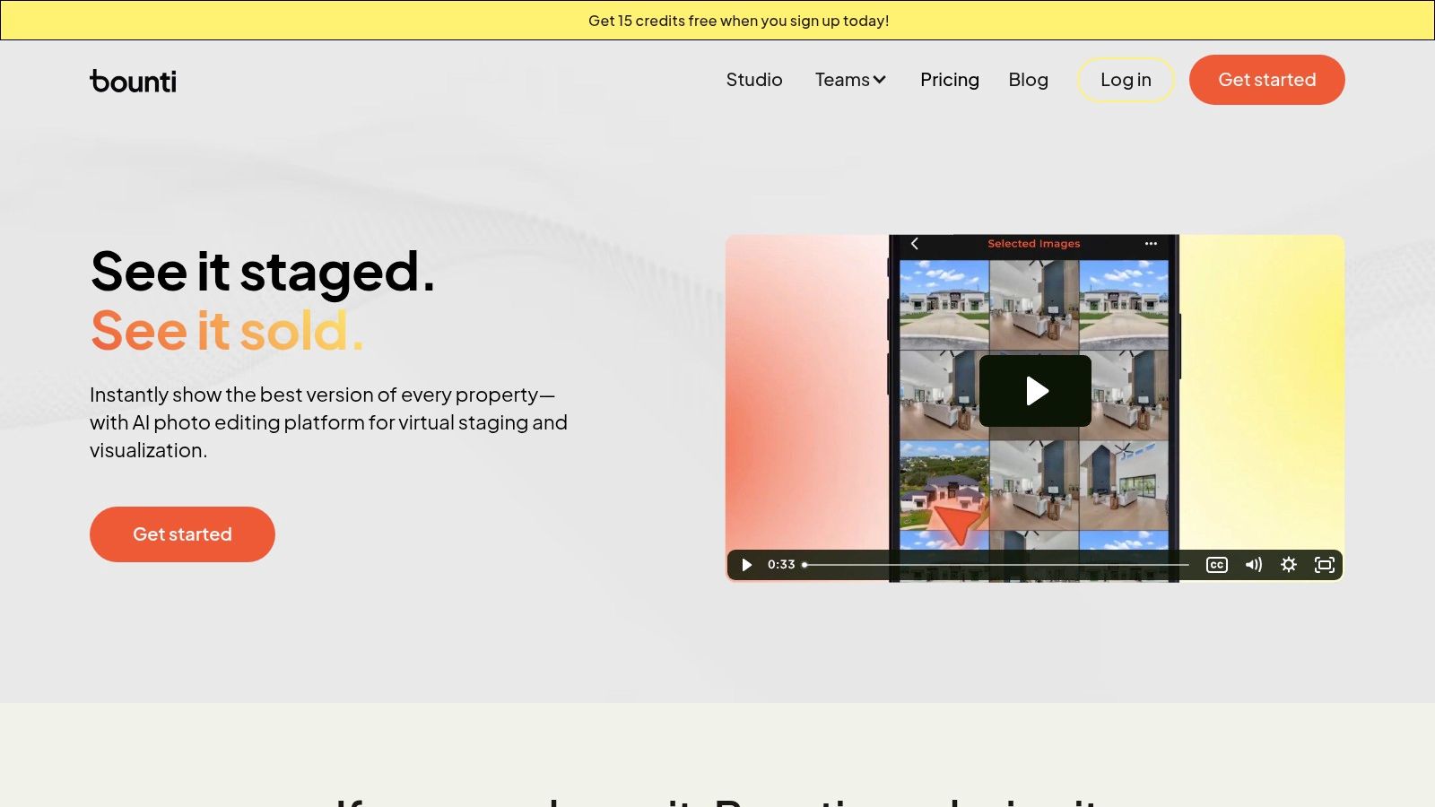 Bounti Labs virtual staging example