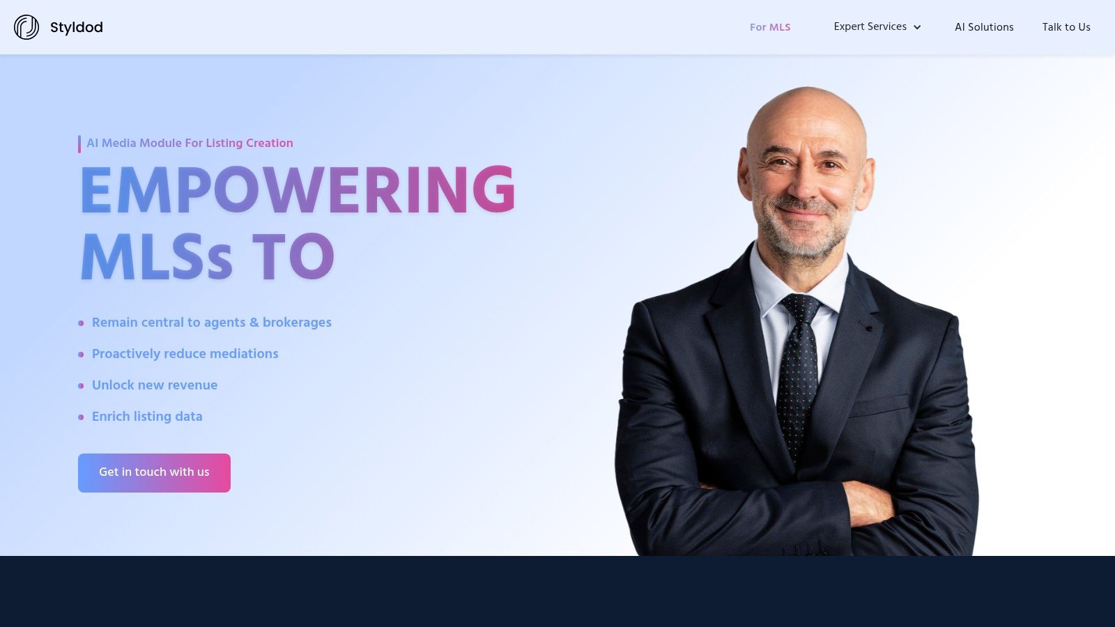 Styldod virtual staging example in a modern living room.