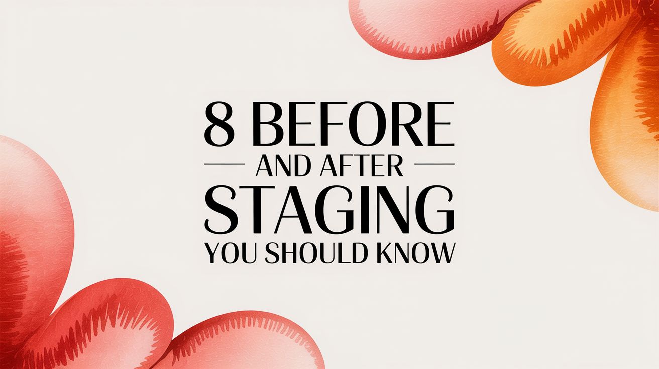 8 Before and after staging You Should Know