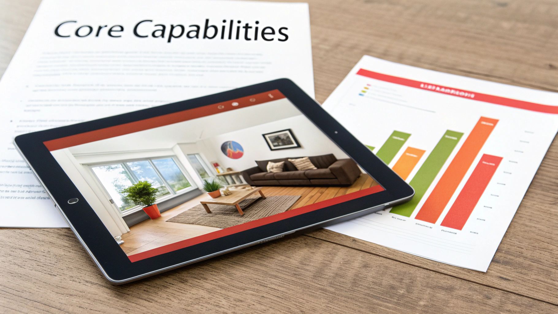 Property staging example