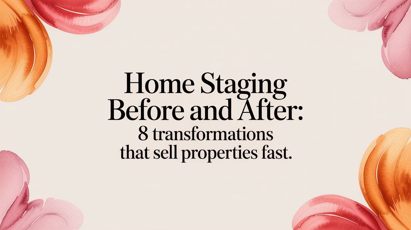 Home Staging Before and After: 8 Transformations That Sell Properties Fast