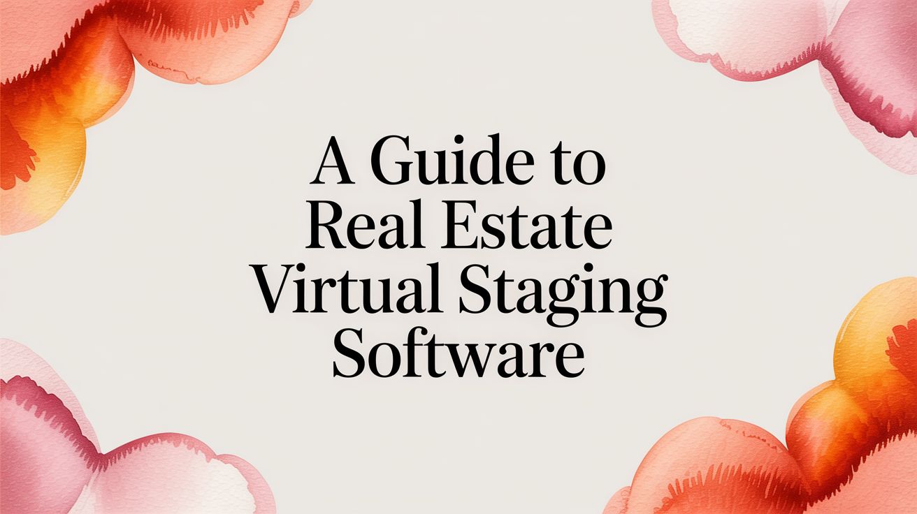 A Guide to Real Estate Virtual Staging Software
