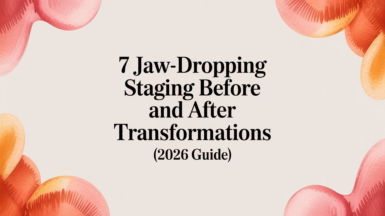 7 Jaw-Dropping Staging Before and After Transformations (2026 Guide)