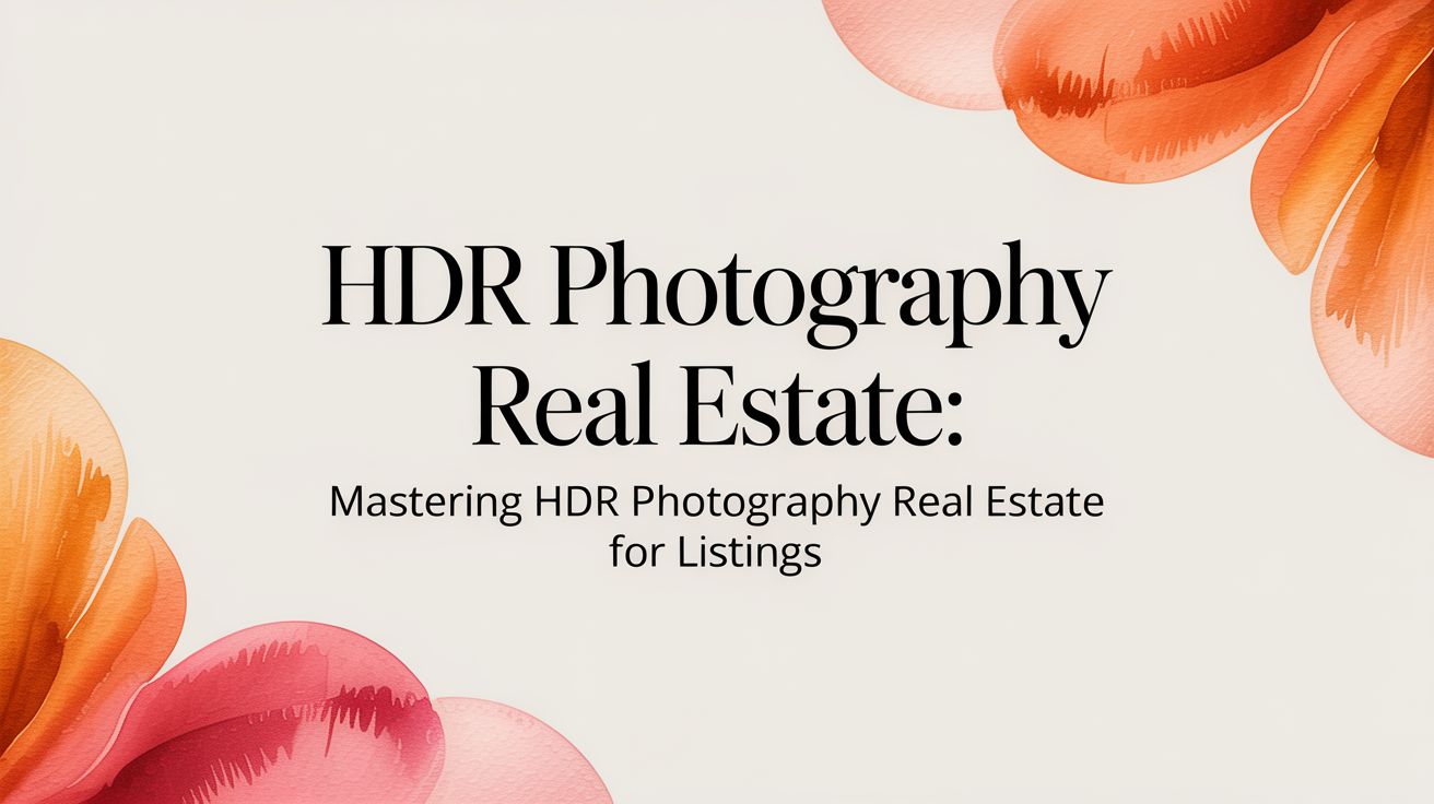 Hdr Photography Real Estate: Mastering hdr photography real estate for Listings