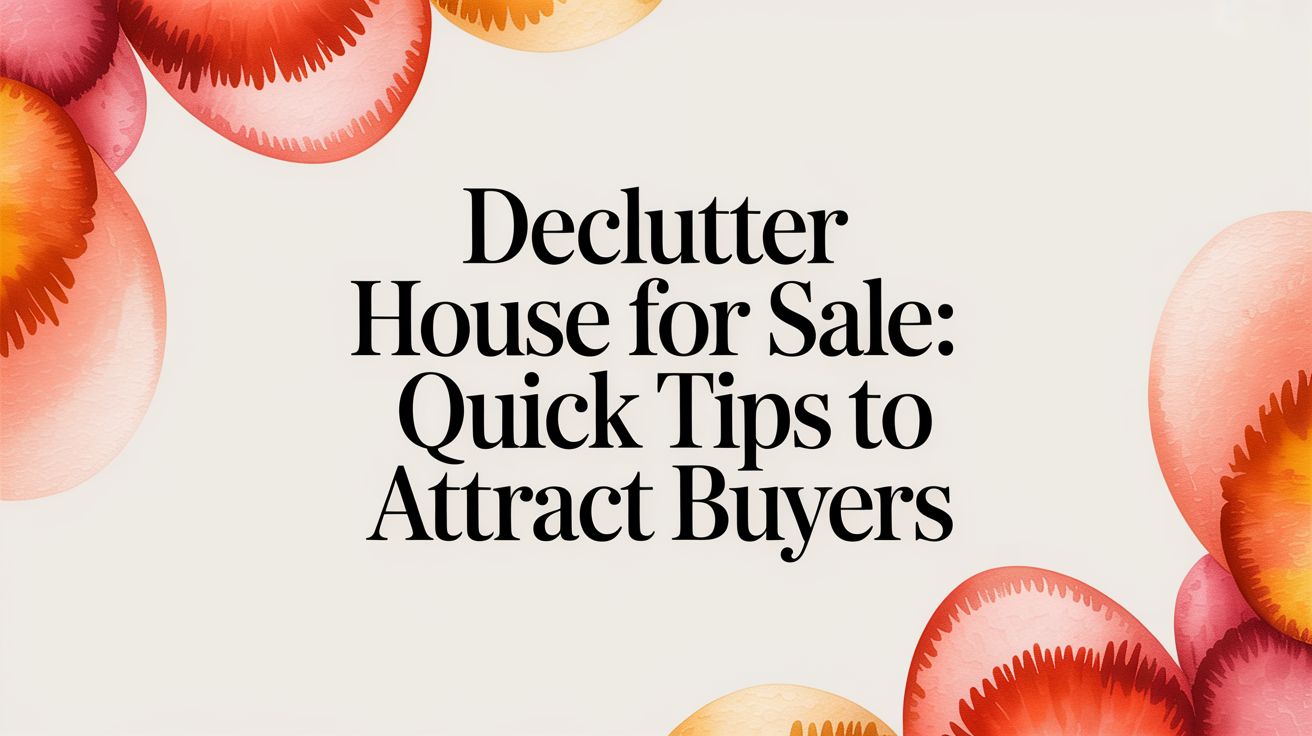 Declutter House for Sale: Quick Tips to Attract Buyers
