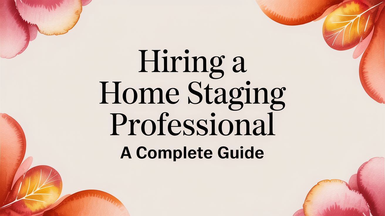Hiring a Home Staging Professional A Complete Guide