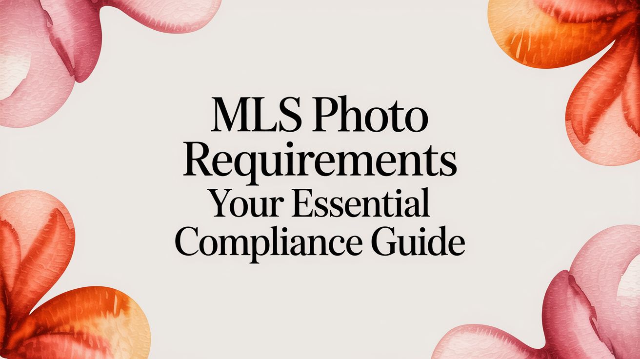 MLS Photo Requirements Your Essential Compliance Guide